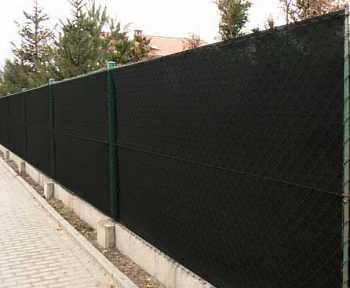 90% Stínicí tkanina na plot Antracit š. 150 cm metráž